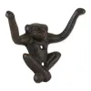 Set of 2 Monkey Wall Hooks for Organizing and Decorating Your Space