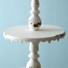 Three-Tier Farmhouse Display Stand - Rustic Feminine Decor for Kitchen or Home