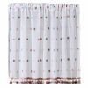 Semi-sheer Short Kitchen Curtain Pendant Half Window Curtain Door Curtain Panel