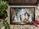 NEW Ghosts Spooky Halloween Doormat Front Door Mat Indoor Outdoor Rugs for Entryway, Non Slip Washable Low Pile, 18H X 27W