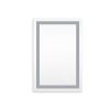 Frameless Rectangular LED Light Bathroom Vanity Mirror