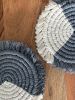 Macramé Drink Coasters; (7inch)